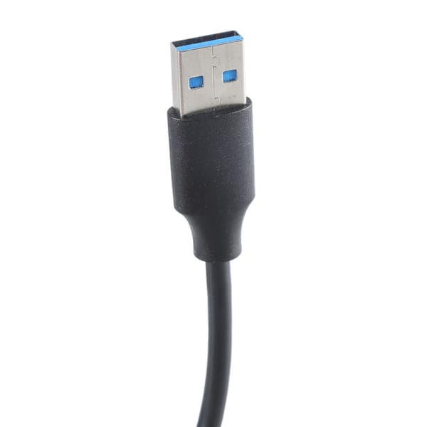 USB 3.0 Förlängningskabel med Strömknapp Snabb Hastighet 5Gbps Dataöverföringskabel 1m