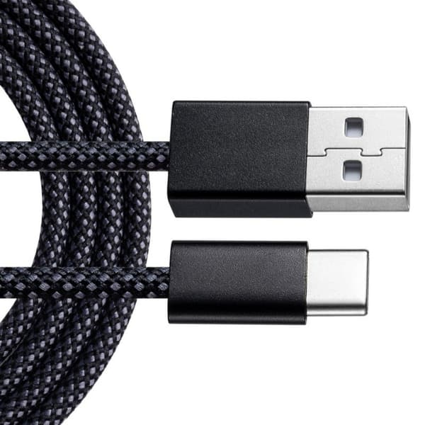 Flexibel USB Typ C-kabel möjliggör snabb laddning och snabb Typ C-laddning 2m