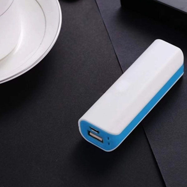 18650 Batteriförvaringslåda Snabbladdning DIY Power Bank Fodral 18650 Batterihållare Låda Fodral för 1 st 18650 Telefonladdare Black