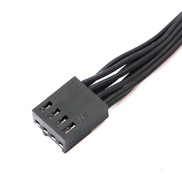 2-vejs 4-benet PWM-blæsersplitterkabel til effektiv varmeafledning PVC-hus