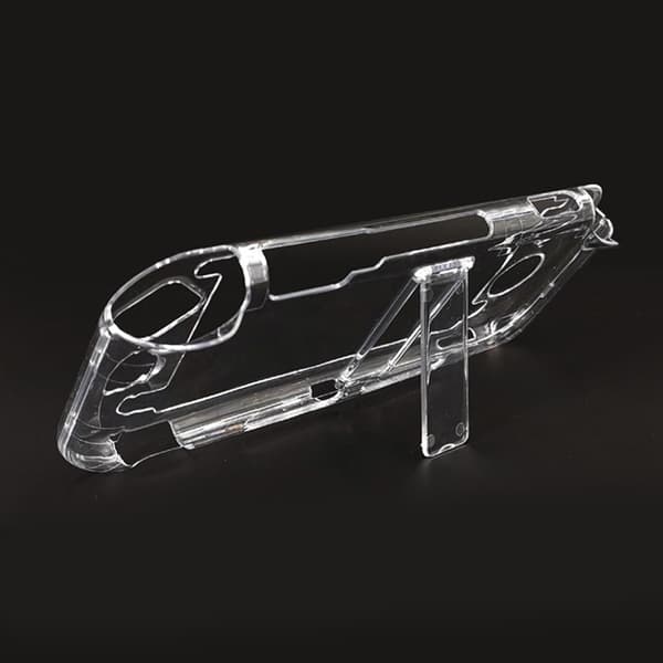Transparent Stødsikkert PC-etui til Switch Lite Konsol Beskyttelsescover Clear