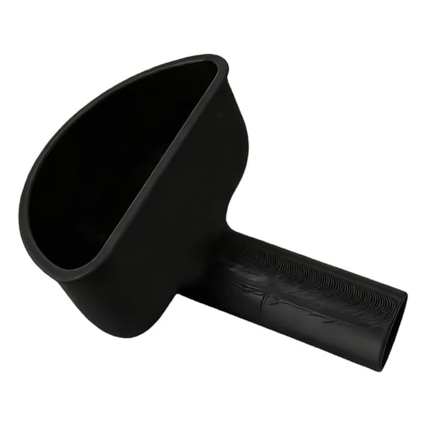 Viktig bobil-tilbehør Vannpåfyllingstrakt laget av solid plastmateriale Black