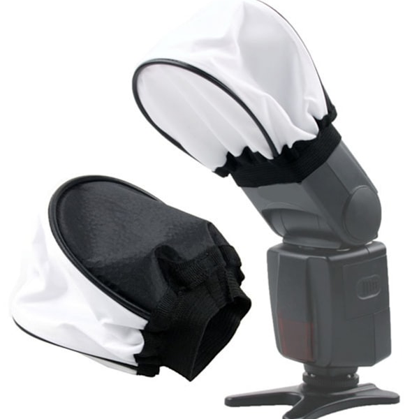 Universal Softbox-diffusor för DSLR-kameror, blixtljus, snabbbelysning, mini, bärbar, lätt
