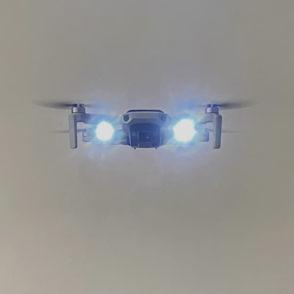 Flash LED-lys Nattflyvning Søkelys Lommelykt for Mavic Mini Drone