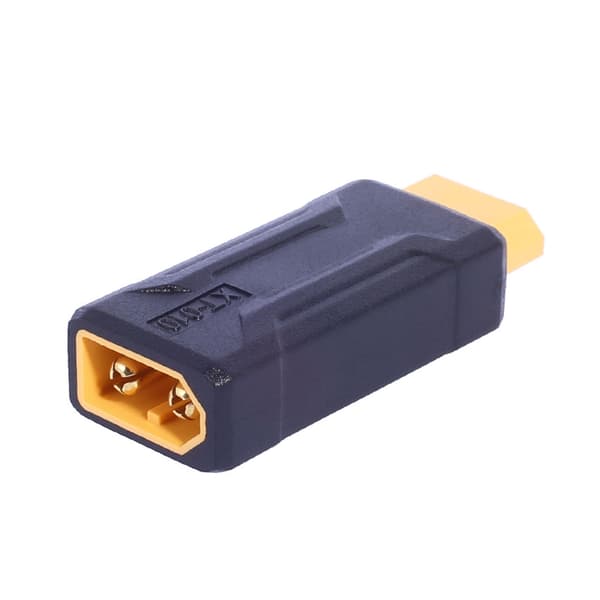 XT60 Han til Hun Stik Adapter til Fjernstyret Bil Droner Batteri Brug Elbow