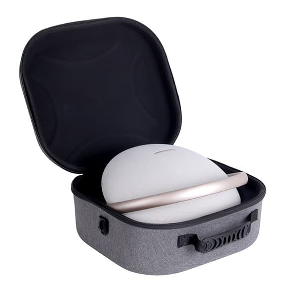 Bärbart Bluetooth-kompatibelt högtalarfodral Resefodral för Studio 7/8 Silver gray