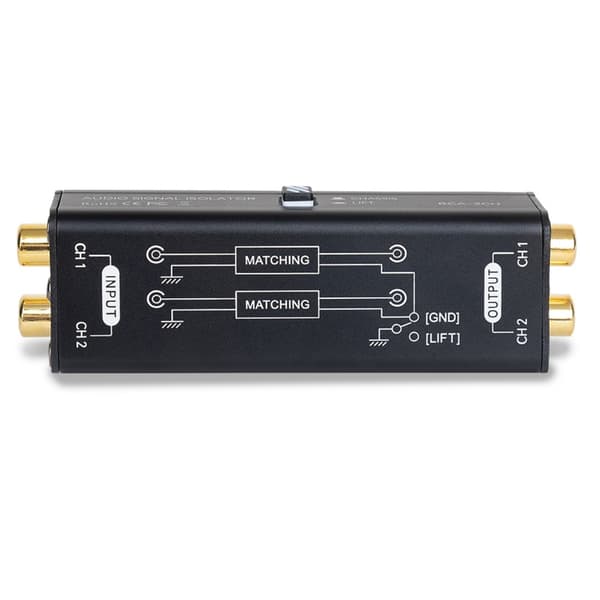 Kvalitetslydforbindelse Musiksignalisolator til musikentusiaster