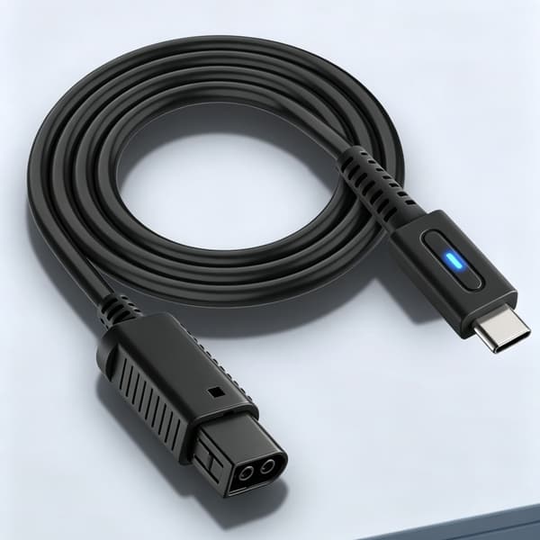 Universell Typ C-adapterkabel för spelkonsol 1,8M Säker och pålitlig bärbar strömkabel