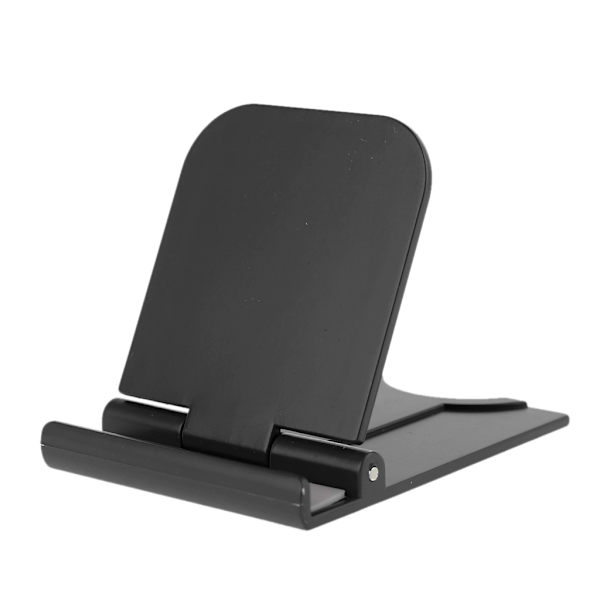 Tablet Mobiltelefonhållare Fällbart Skrivbordsställ Montering Bärbar Justerbar Fäste Black