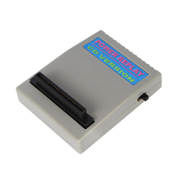 Lättvikt PS Action Card Game Machine Cheat Cartridge Adapter för PS1 Konsol Plug for Play Card White