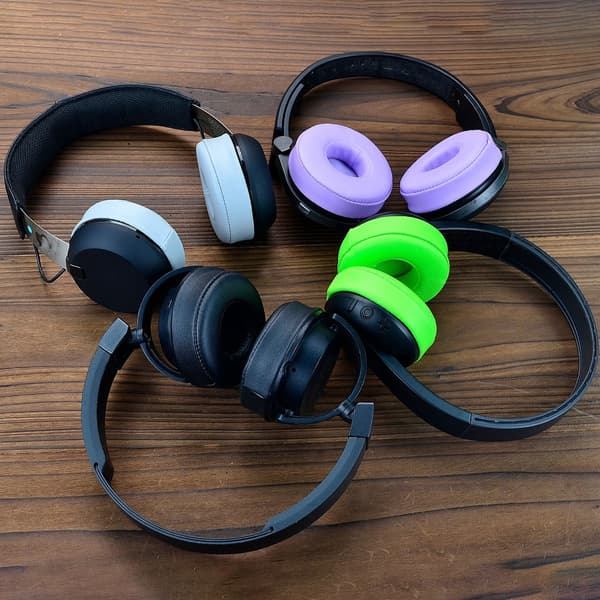 Myke øreputer i minneskum for HD25/HD25SP headset øreputer Gray