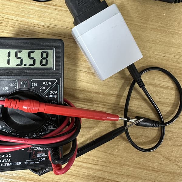 USB til DC Strømledning UsbC til DC9/12/15/20V Konverter Adapter Kabel TypeC 5.5x2.1 9V
