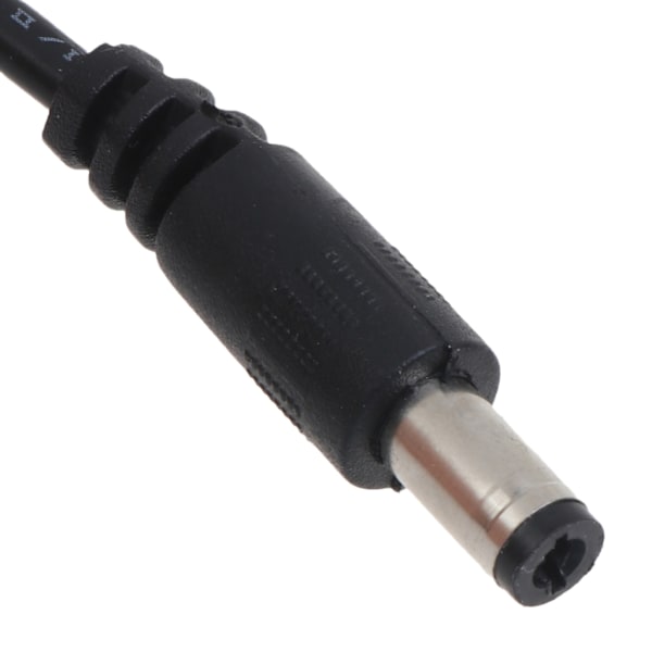 Universal 130 cm USB till 5,5x2,1 mm 1,3V-12V Justerbar Strömkabel Ersätter LR03 LR6AA 9V Batteri Justera Spänningssladd