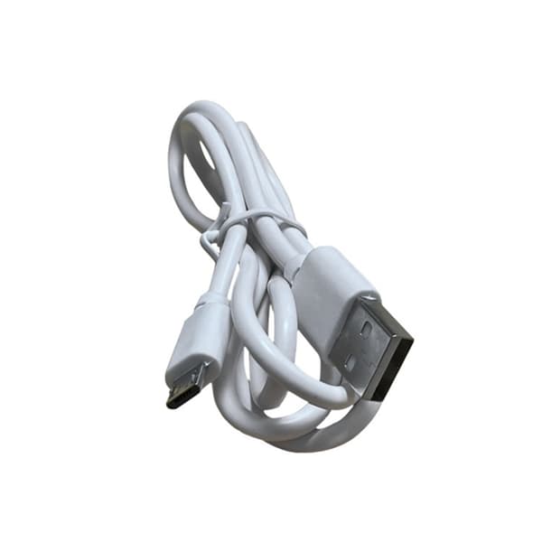 Tehokas 1m valkoinen USB-MicroUSB Type C -kaapeli Scribe-lukulaitteille Micro USB for Old