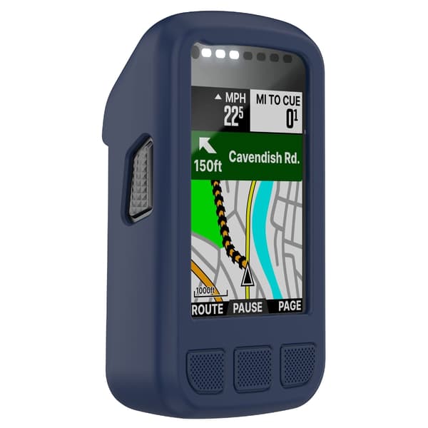 Cykel-Stötsäkert Anti-fall GPS-skyddsfodral för Wahoo-Elemnt Bolt V2 Sleeve Black