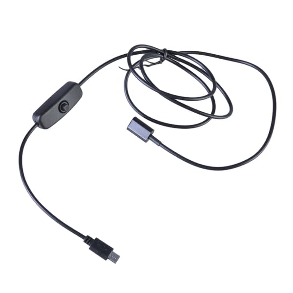 112 cm total længde 5V3A Type C til USB strømkabel opladningskabel sort
