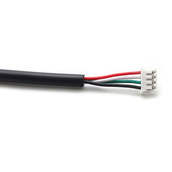 Højtransmissions USB til PH1.5 forlængerkabel PH1.5 hun til USB 2.0 han til 4-bens datakabel sort 30cm/12tommer