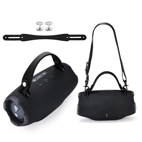 Bluetooth-kompatibla högtalarbärremmar för Xtreme 4/3/2 högtalarrem Black