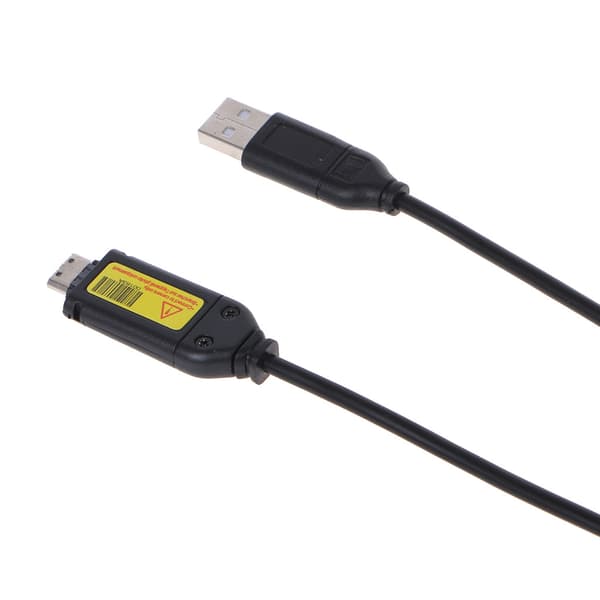 USB Datakabel Kamera Data Bilder Video Synkronisering Overføring Kabler Ledning Black