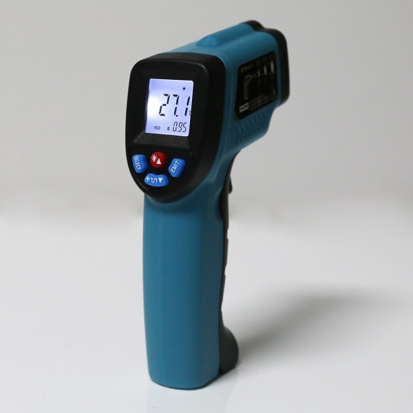 -50 till 550 ℃ Beröringsfri elektrisk IR-tempmätare Infraröd termometer för industri Orange