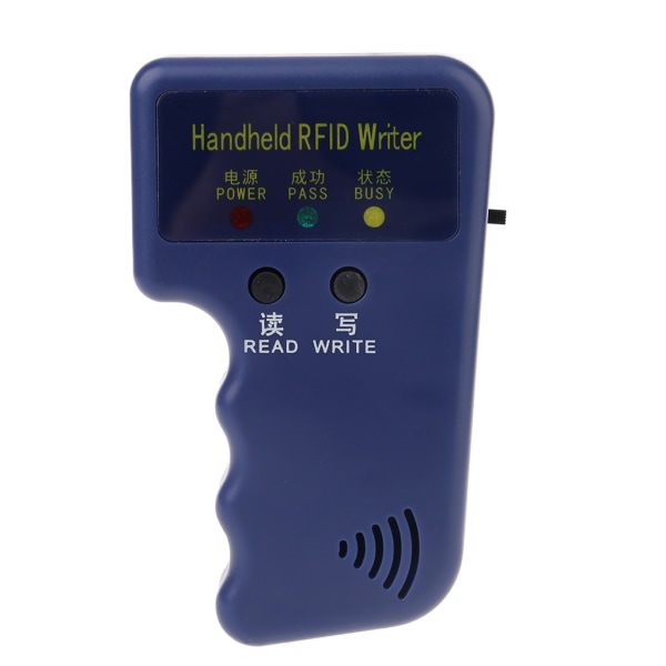Handhållen 125KHz RFID-duplicerare, kopierare, programmerare, läsare + nycklar EM4305 T5