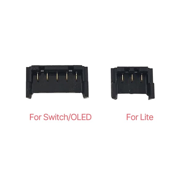 / Lite Charge Socket Port Joystick Sliding Rail Batteristik null - Oled