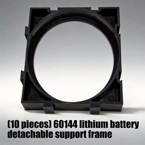 10 stk. stablebart etui lett ABS-konstruksjon for 60144 Li-batteriholder null - 1x2