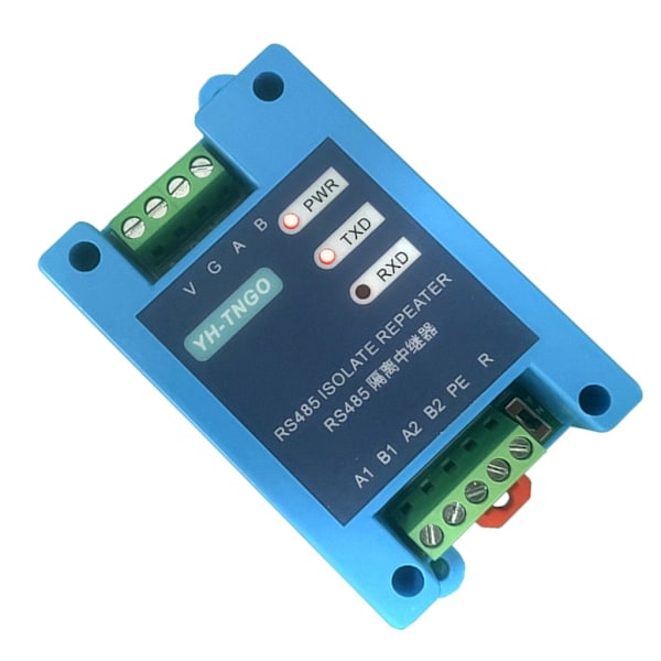 RS485 Hub Isolationsrepeater Dubbla Värd Seriell Port Datadelning Distributor