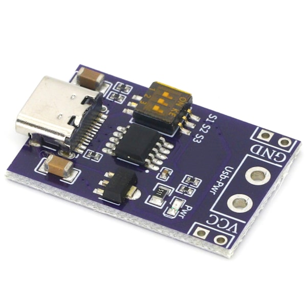 Type-C QC AFC PD 2.0 PD3.0 till DC Snabbladdnings Decoy Trigger Polling Detector Stöd Protokoll PD 2.0/PD3.0, QC 2.0/QC3.0