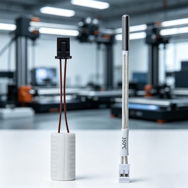Rask respons termistor og effektiv keramisk varmeapparat temperaturstyring for PLUS 3D-skriver tilbehør null - Set
