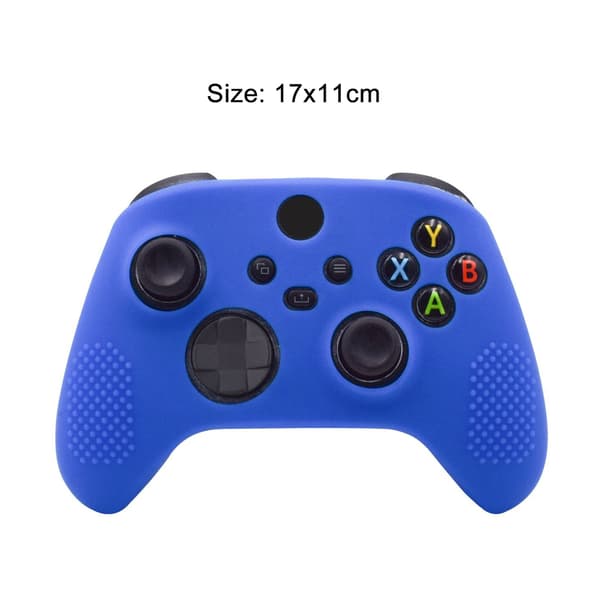 S Controller Silikonfodral Skyddande Skal för White