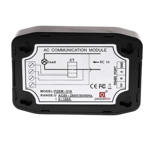 Högpresterande kraftmodul PZEM-016 Multifunktionsmätare Ström Spänning Effekt