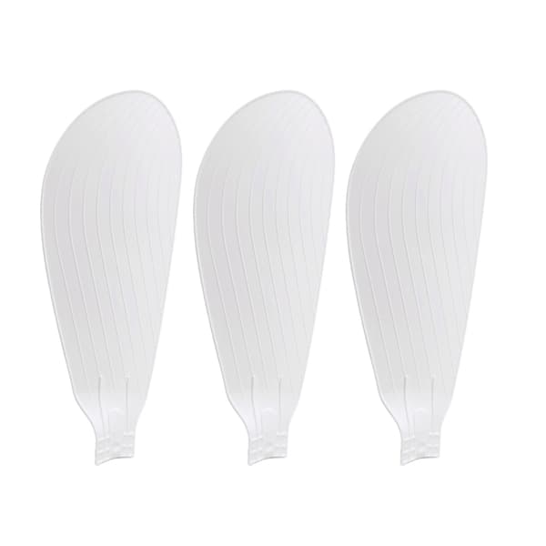 3/6 stk. ABS-ventilator komponenter til USB-drevet bladkøleventilatorblade Nem montering 3 pieces