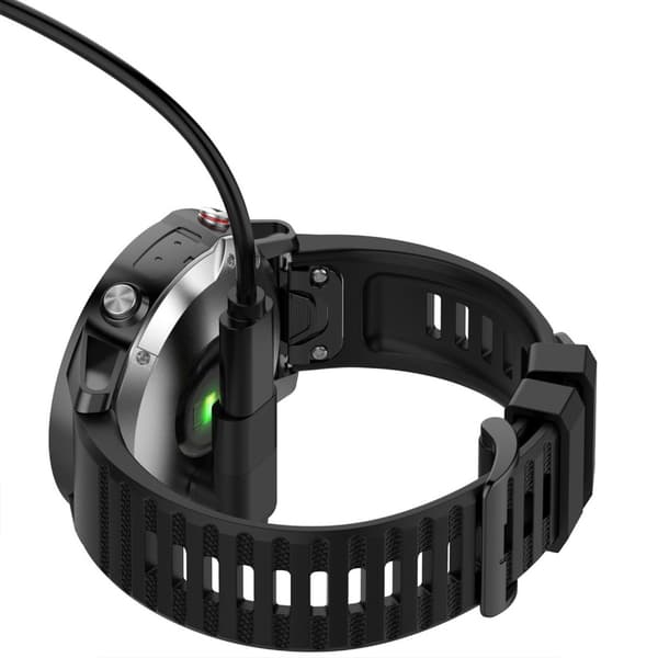 Ur Opladerkabel USB Opladerledning Strømledning til Fenix5 5S 5X 6X 6S Elbow