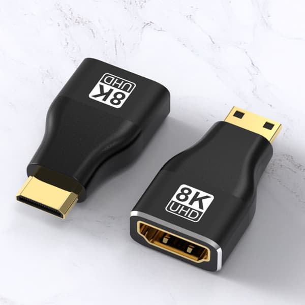 Computer 8K Mini Adapter Converter DP til Mini DP Han til Hun Kabel Forlænger