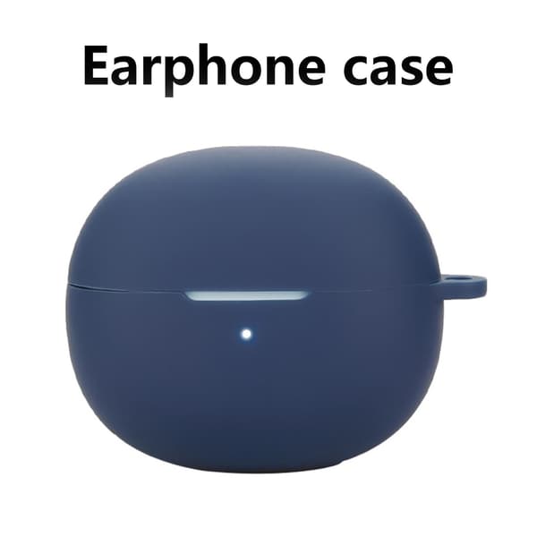 Øretelefondeksel Støtsikkert etui Hylse Antiskrapebeskyttelse Vaskbart hus Skadeforebygging for 1 More Ear Clip S20 Red Long key puller