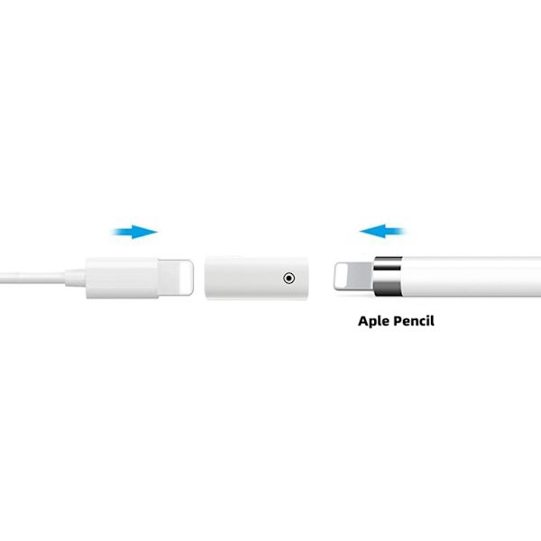 Laddningsadapterkontakt för Apple Pencil 1:a generationen, iPad Pro, 1-pack iPencil Laddningsadapter iPad Pencil Laddningsadapter