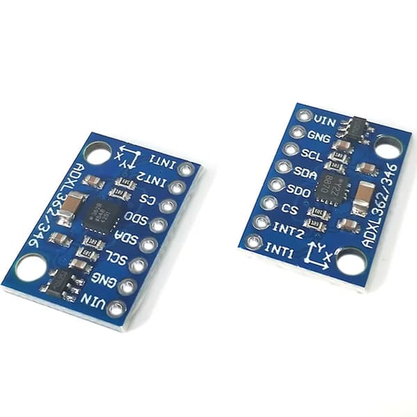 ADXL362 3-Axis Digital Accelerometer Sensormodul För 1.6V-3.5V SPI-gränssnitt