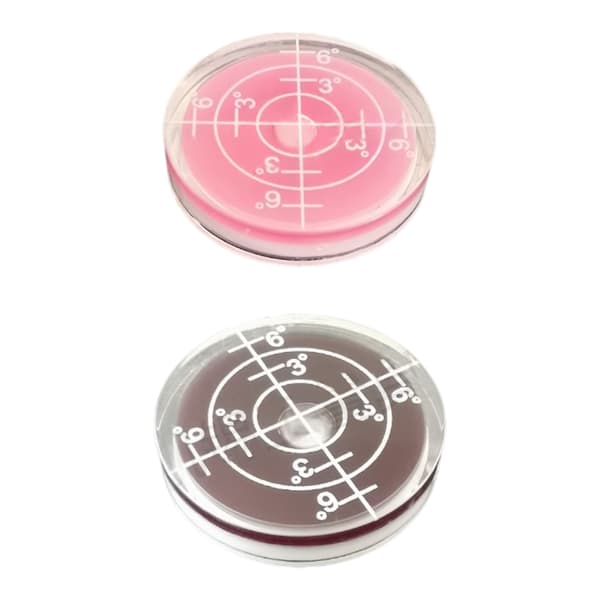 Högprecisions Putting Green Golfs Putting Aid Golfs Green Reader Profession null - Pink water white lin