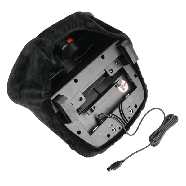 Støvhætte til rat 29x41cm Gaming Tilbehør Sort