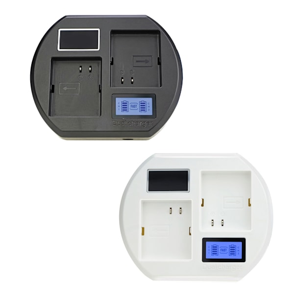 LCD-display USB-laddningsstation för Arlo Pro/Arlo Pro 2 säkerhetskameror för hemmet White