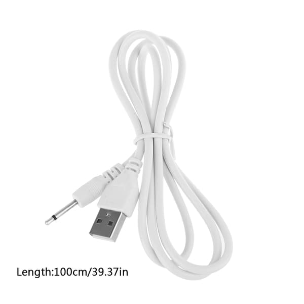 til strømadapterstik USB-konverter 2,5 mm højttaleropladerkabel strømkabel 15mm