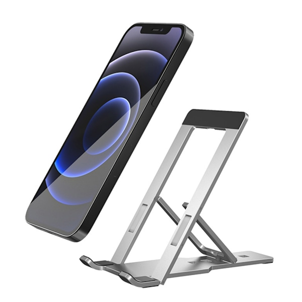 Telefonhållare Fällbar Mobiltelefon Tablet Stativ Universellt Fäste Vinkel Justerbar Lazy Bracket Smartphone Dock Support