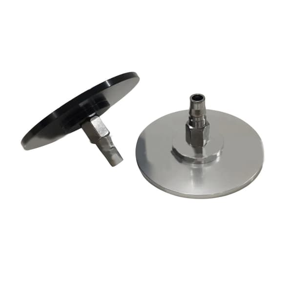 Sugkoppsbasadapter för Vac U Lock-maskin med snabb luftanslutning presenter Silver 10cm