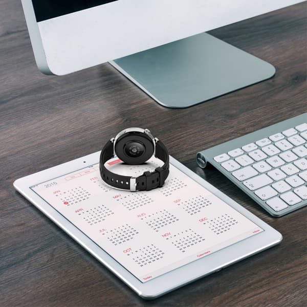 Urrem Åndbar Silikone Udskiftning Fleksibel Håndledsrem Bælte Blød Rem Black