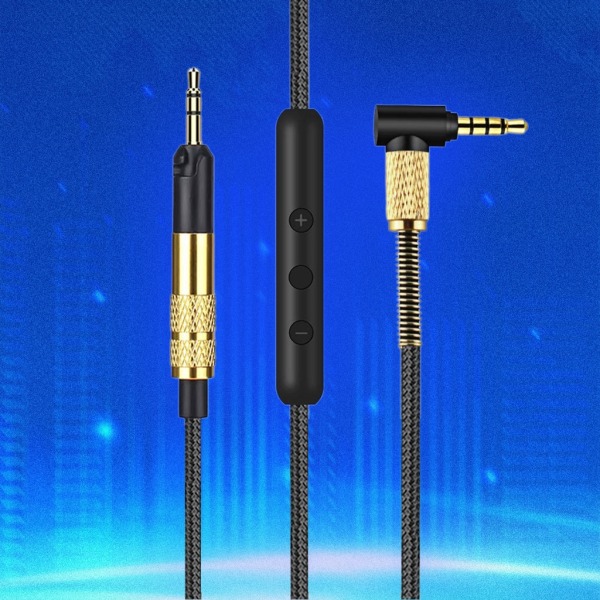 Kvalitets 2,5 mm till 3,5 mm hörlurskabel för HD598/HD599/HD558/HD518 tråd Förbättrat ljudområde och utökad hög frekvens