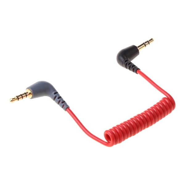 Erstatning 3,5 mm TRS til 3,5 mm TRRS adapterkabel til RODE SC7 SC2 af Video MIC A