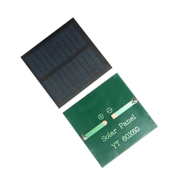 0,45W 5V solcellepanel solcellepanel epoksy cellelading bærbart solcellepanel