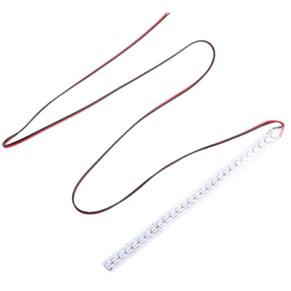 Dynamisk LED Bil Sidespeil Strip Lys Blinklys Indikator Lys Strip 15cm