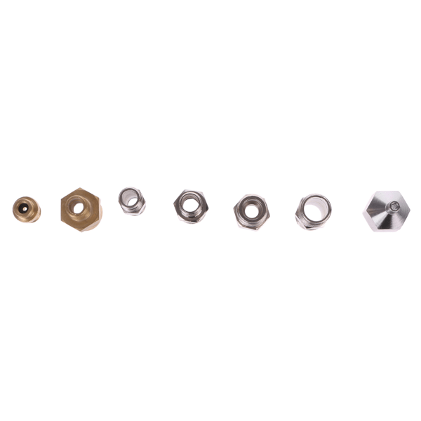 7 Styck/ Set Airbrush Adapter Kit Anslutningsdon för kompressor & sprutpistolslang